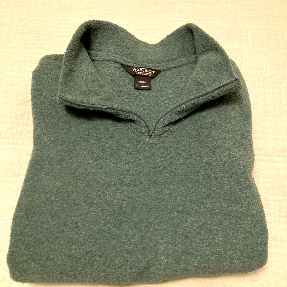 Women’s Teal Woolrich Pullover